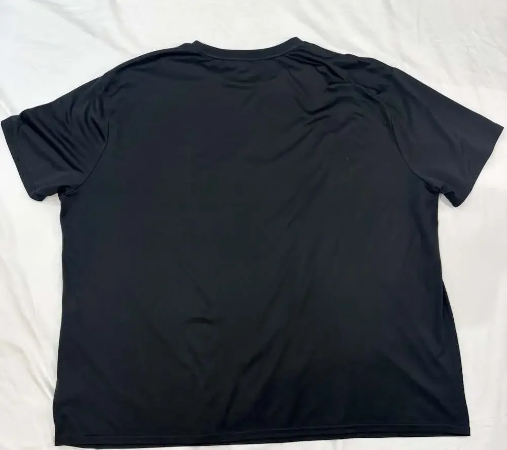 Polo Ralph Lauren Men’s Black Tee Shirt With Red Logo Size 3XL